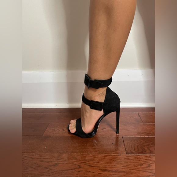 2 for $15 Aldo black sandals , Heels | ankle straps | size 38 - Picture 4 of 6